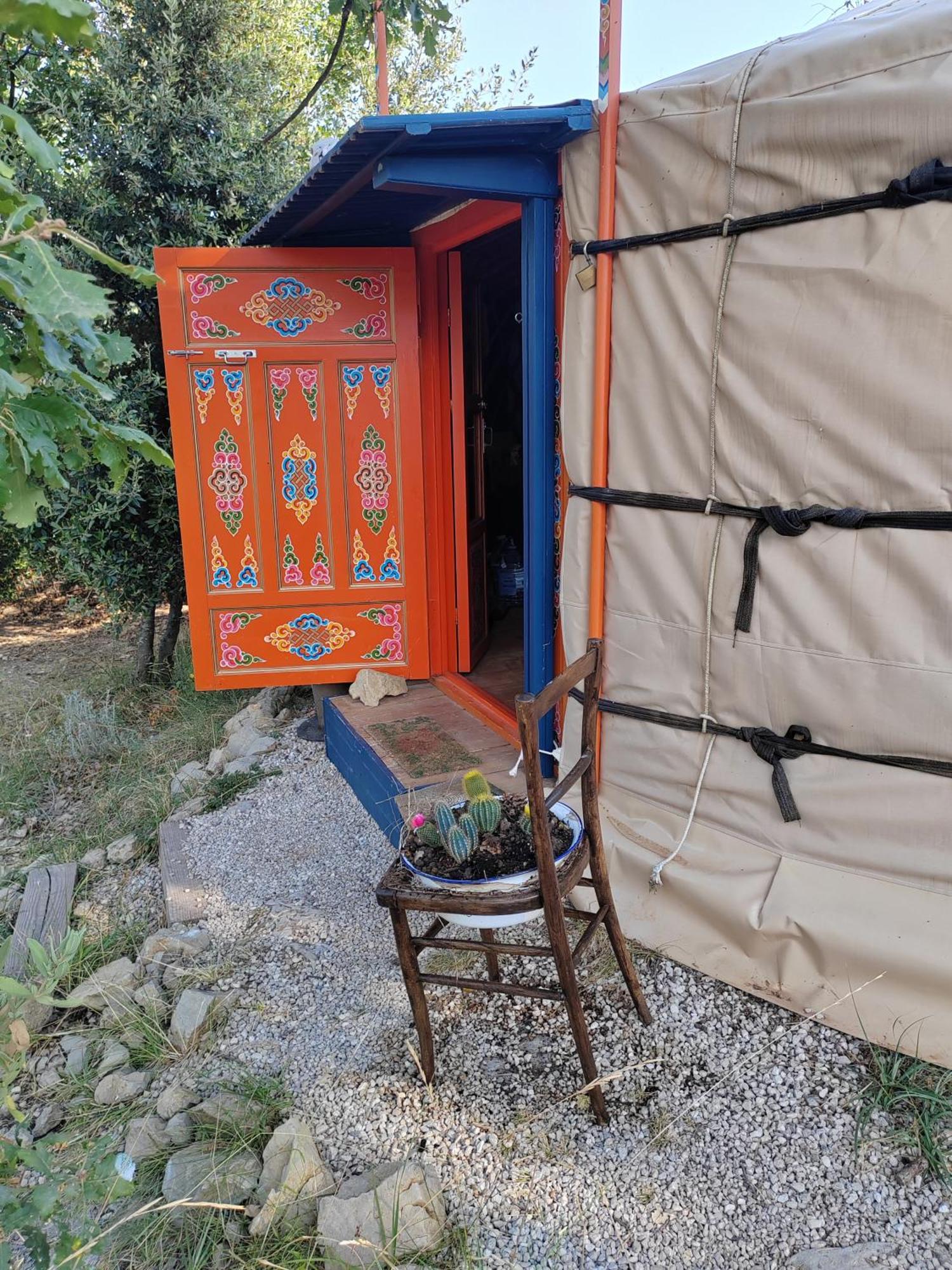 Yourte Nomade Luceram Ngoại thất bức ảnh